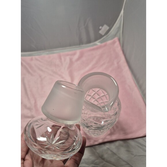 Vtg WATERFORD CRYSTAL Glandore Pattern Martini Cocktail Shaker Carafe IRELAND - Picture 7 of 9